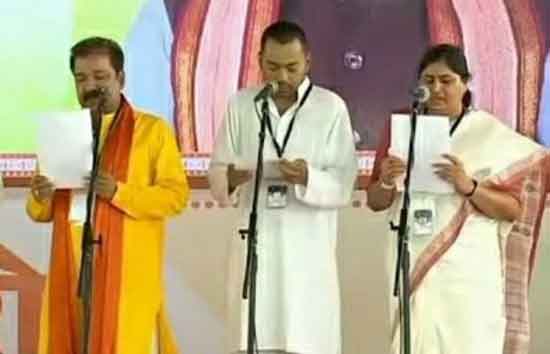 बिहार में मंत्रिमंडल विस्तार नीतीश कुमार के बेटे निशांत कुमार बने मंत्री, पीएम मोदी और अमित शाह मौजूद