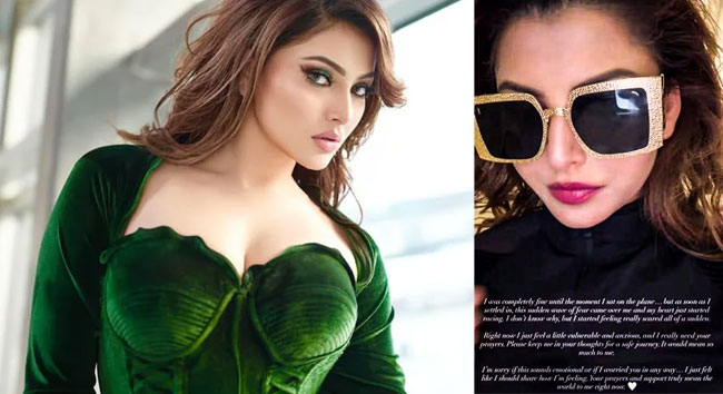 कुवैत से जान बचाकर भारत लौटी उर्वशी रौतेला, पोस्ट कर  सुनाई आपबीती 