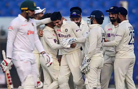 IND vs BAN : भारत ने दूसरे टेस्ट में बांग्लादेश को हराया, 2-0 से सीरीज पर कब्जा 