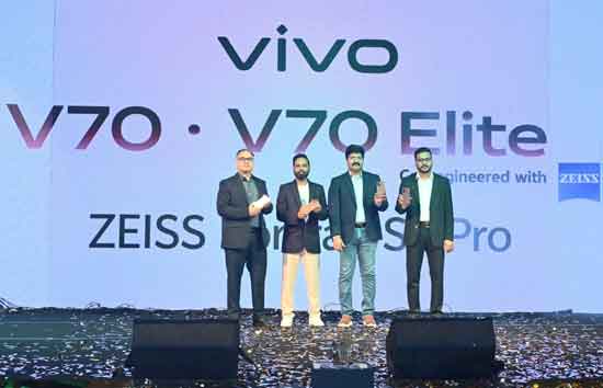 सेंटरमए लखनऊ में vivo UP  द्वारा V70 एवं V70 Elite  डीलर मीट का आयोजन