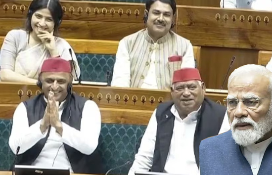 सदन में पीएम मोदी ने अखिलेश यादव को बताया अपना दोस्त, सपा मुखिया ने जोड़ लिए हाथ