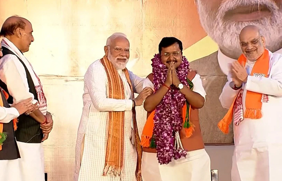 तीन राज्यों में विधानसभा चुनावों में शानदार जीत के बाद पीएम मोदी ने BJP अध्यक्ष नितिन नवीन को दिया जीत का क्रेडिट