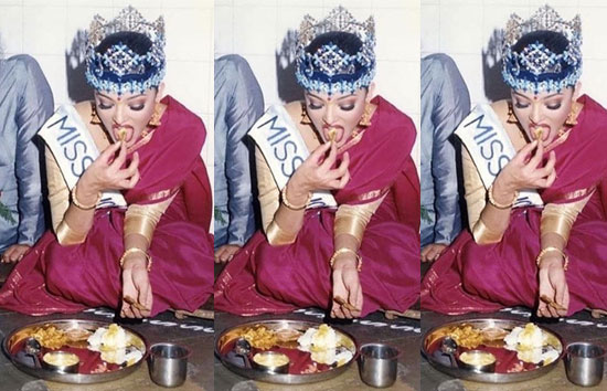 ​मिस वर्ल्ड का ताज पहने जमीन पर खाना खाते आई नजर ऐश्वर्या राय की 26 साल पुरानी फोटो वायरल