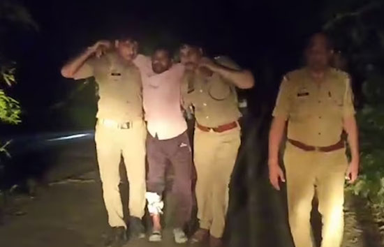 यूपी : अयोध्या में 4 साल की मासूम से दरिंदगी, पुलिस ने आरोपी को मारी गोली 