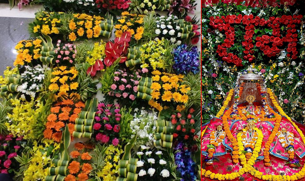 पीएम मोदी अयोध्या दीपोत्सव का आज करेंगे शुभारंभ, देसी, विदेशी फूलों से सजा राम लला का दरबार