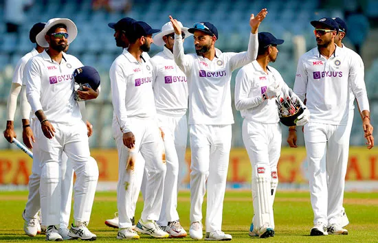 मुंबई टेस्ट : टीम इंडिया की बड़ी जीत, न्यूजीलैंड 372 रनों से हराया 