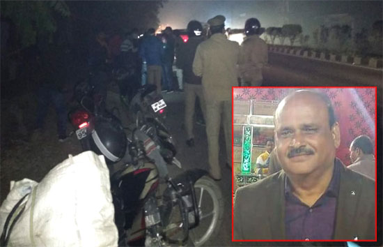 लखनऊ : मोहनलालगंज में पूर्व प्रधान और व्यापार मंडल के अध्यक्ष की गोली मारकर हत्या
