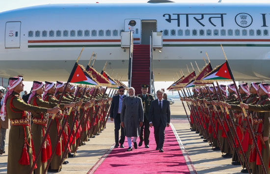 भारत का मिडिल ईस्ट प्लान का आगाज, जॉर्डन पहुंचे PM मोदी, अम्मान में किंग अब्दुल्ला से होगी मुलाकात