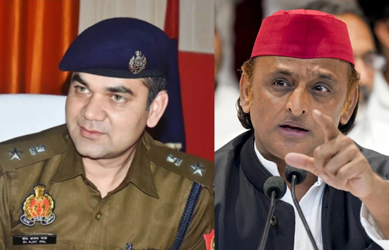 IPS अजय पाल शर्मा बीजेपी के एजेंट, सरकार में आते ही बख्शेंगे नहीं' : अखिलेश 