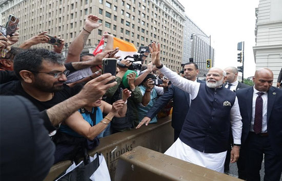 अमेरिका यात्रा के दूसरे चरण में वाशिंगटन डीसी पहुंचे पीएम मोदी, राष्ट्रपति बाइडन से करेंगे मुलाकात 